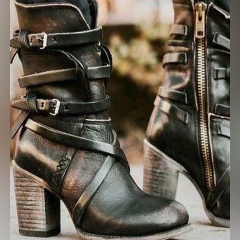 Genuine Leather FREEBIRD COOPER boots
